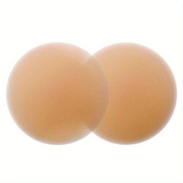 Lifting Stick-On Nipple Covers, Reusable Invisible Silicone Nipple Pasties, Women&