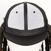 Hat Wigs 12 Inch Dreadlock Wigs With Black Baseball Cap Synthetic Fiber Dreads Hair Extensions With Hat Attatched For Women - Lena & Miles Exquisite Boutique LLC.