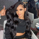 Body Wave Lace Front Wig 13x4 Lace Front Wigs For Women Brazilian Remy Huma Hair Wig 150% - Lena & Miles Exquisite Boutique LLC.
