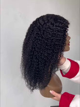 Kinky Curly Lace Front Wigs Human Hair 4x4x1 - Lena & Miles Exquisite Boutique LLC.