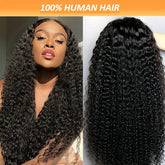 Kinky Curly Lace Front Wigs Human Hair 4x4x1 - Lena & Miles Exquisite Boutique LLC.