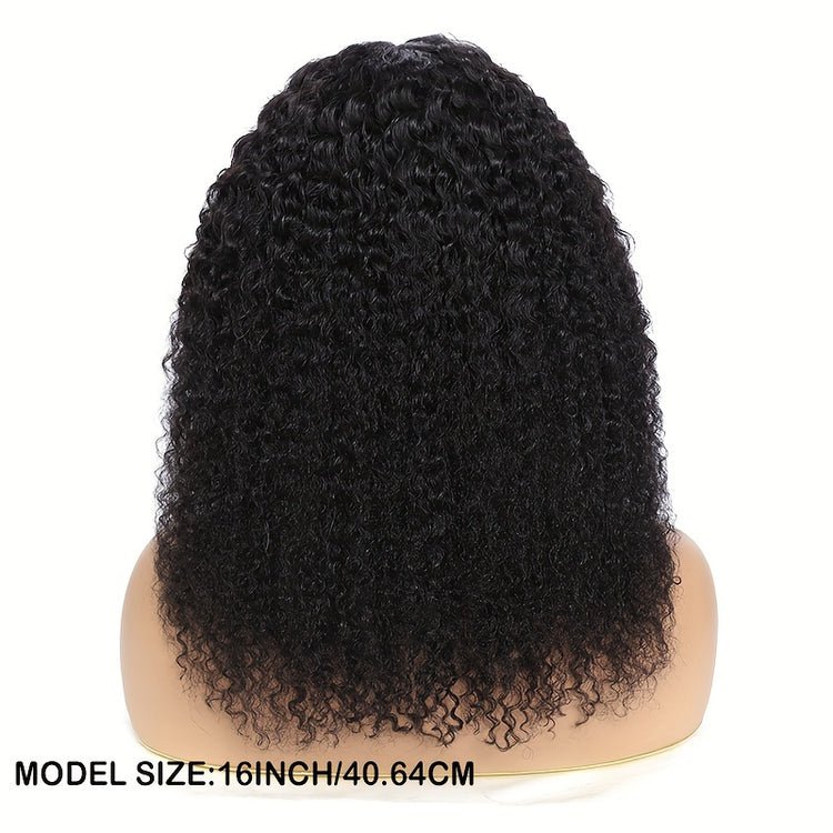 Kinky Curly Lace Front Wigs Human Hair 4x4x1 - Lena & Miles Exquisite Boutique LLC.
