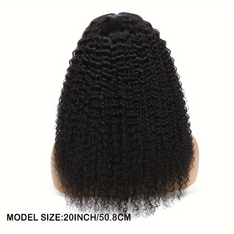 Kinky Curly Lace Front Wigs Human Hair 4x4x1 - Lena & Miles Exquisite Boutique LLC.
