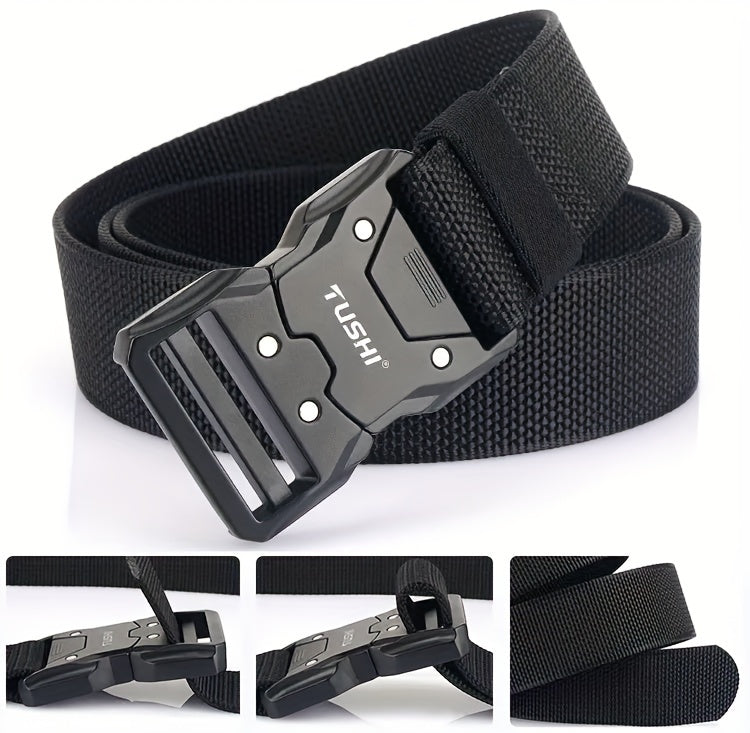 1pc Premium Comfort Belt - Soft, Durable, Multi-Functional, Adjustable, Stylish Accessory for Men&