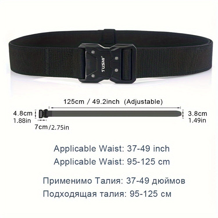 1pc Premium Comfort Belt - Soft, Durable, Multi-Functional, Adjustable, Stylish Accessory for Men&