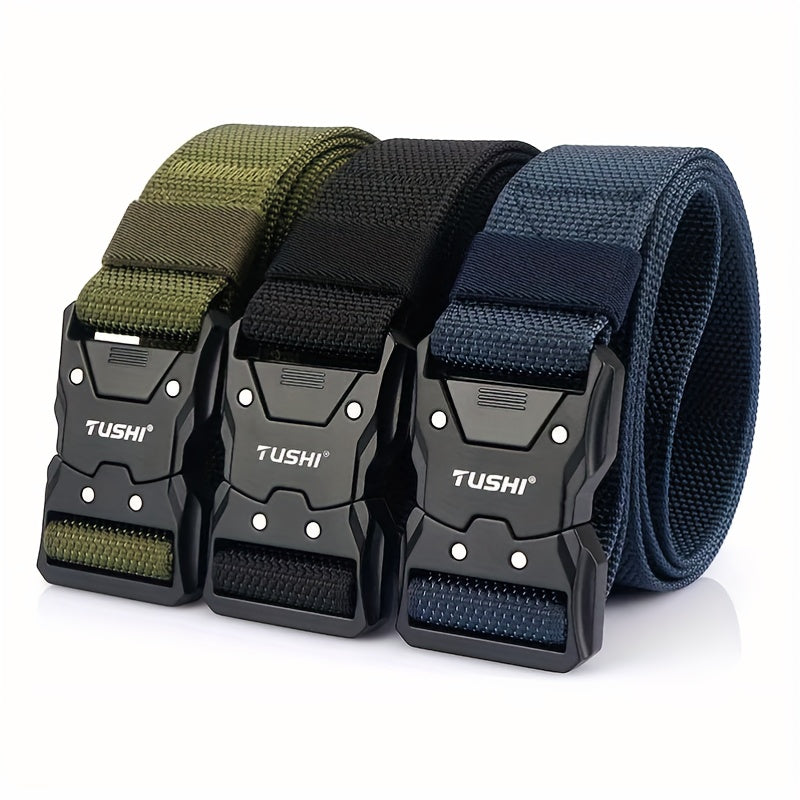 1pc Premium Comfort Belt - Soft, Durable, Multi-Functional, Adjustable, Stylish Accessory for Men&
