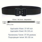1pc Premium Comfort Belt - Soft, Durable, Multi-Functional, Adjustable, Stylish Accessory for Men&