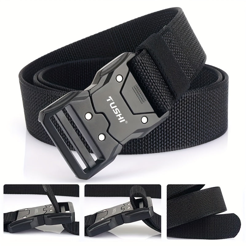 1pc Premium Comfort Belt - Soft, Durable, Multi-Functional, Adjustable, Stylish Accessory for Men&