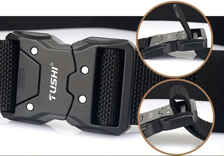 1pc Premium Comfort Belt - Soft, Durable, Multi-Functional, Adjustable, Stylish Accessory for Men&