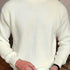Plus Size Solid Textured Sweater - Men&