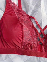 Plus Size Wedding Sexy Lingerie Set, Women&