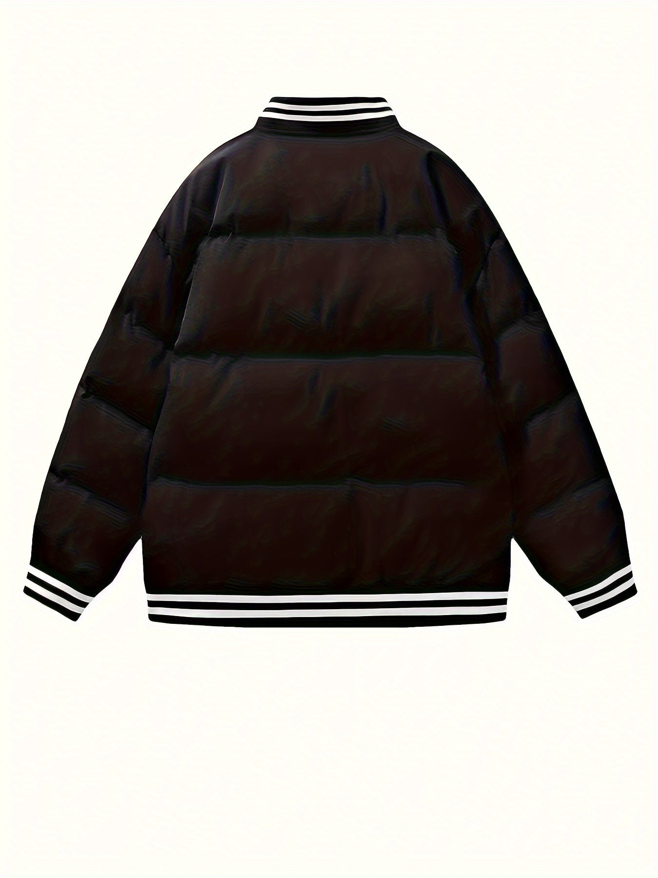 Thick Contrast Color Plus Size Men&