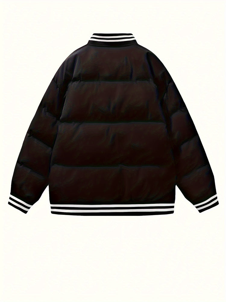 Thick Contrast Color Plus Size Men&