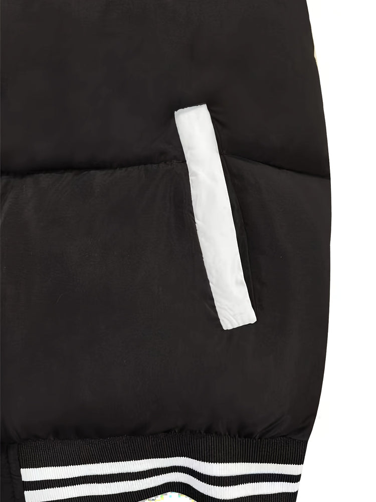 Thick Contrast Color Plus Size Men&