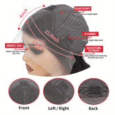 180% Density Bouncy Curly Human Hair Wigs 13x4n Virgin Spiral Curls wig Lace Frontal Human Hair Wigs For Black Women - Lena & Miles Exquisite Boutique LLC.