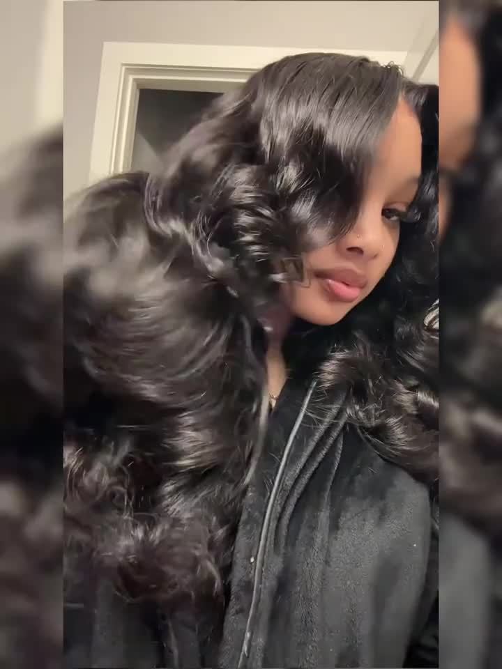 Bye Bye Knots Wig Glueless Wigs Human Hair Pre Plucked Pre Cut 6x4 HD Lace Closure Wigs Human Hair Body Wave Lace Front Wigs Human Hair For Women Put On And Go Wig 180% - Lena & Miles Exquisite Boutique LLC.