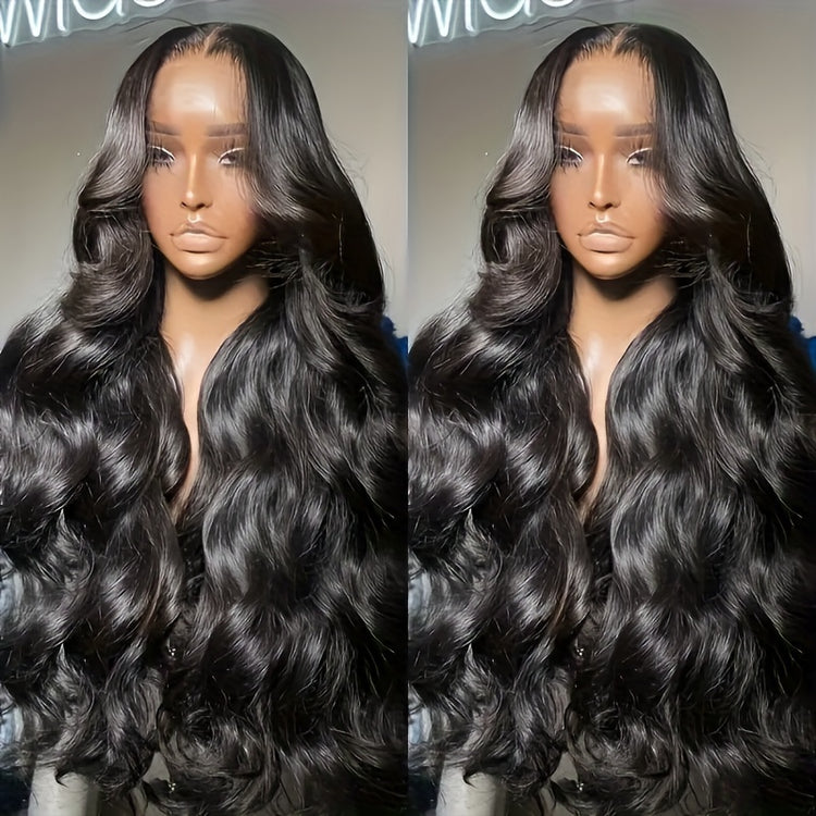 Bye Bye Knots Wig Glueless Wigs Human Hair Pre Plucked Pre Cut 6x4 HD Lace Closure Wigs Human Hair Body Wave Lace Front Wigs Human Hair For Women Put On And Go Wig 180% - Lena & Miles Exquisite Boutique LLC.