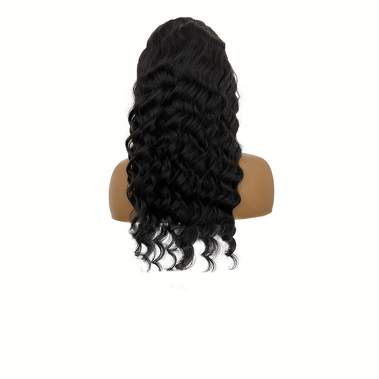 Glueless Wigs Human Hair Pre Cut Lace 4X4 HD Lace Closure Wigs Human Hair No Glue Deep Wave Lace Front Wigs Human Hair Wigs For Women 150% Density Brazilian Virgin Hair - Lena & Miles Exquisite Boutique LLC.