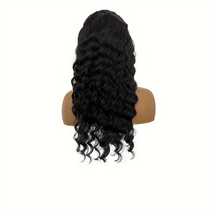 Glueless Wigs Human Hair Pre Cut Lace 4X4 HD Lace Closure Wigs Human Hair No Glue Deep Wave Lace Front Wigs Human Hair Wigs For Women 150% Density Brazilian Virgin Hair - Lena & Miles Exquisite Boutique LLC.