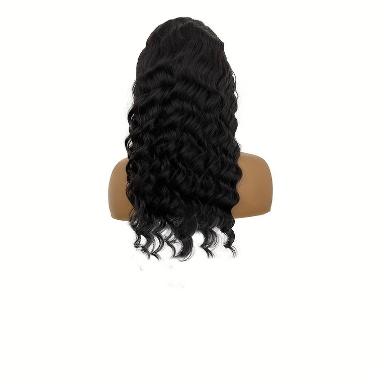 Glueless Wigs Human Hair Pre Cut Lace 4X4 HD Lace Closure Wigs Human Hair No Glue Deep Wave Lace Front Wigs Human Hair Wigs For Women 150% Density Brazilian Virgin Hair - Lena & Miles Exquisite Boutique LLC.
