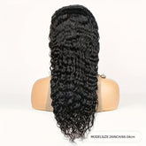 Glueless Wigs Human Hair Pre Cut Lace 4X4 HD Lace Closure Wigs Human Hair No Glue Deep Wave Lace Front Wigs Human Hair Wigs For Women 150% Density Brazilian Virgin Hair - Lena & Miles Exquisite Boutique LLC.