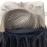 Braided 13x6 Lace wig Braids Wigs For Women Black Micro Braided Synthetic Lightweight Hand-Tied Lace Front Box Braided Wig - Lena & Miles Exquisite Boutique LLC.