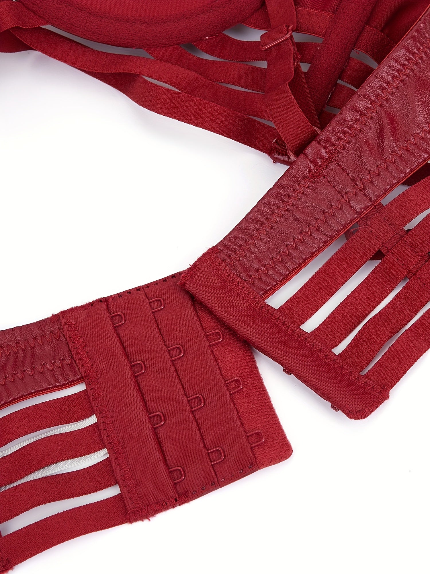 Simple Solid Bra & Panties, Push Up Bra & Cut Out Panties Lingerie Set, Women&