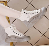 Winter Women Snow Boot Ankle Boots Platform Shoes for Women Keep Warm Sneakers Anti-collision Toe Cap - Lena & Miles Exquisite Boutique LLC.