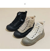 Winter Women Snow Boot Ankle Boots Platform Shoes for Women Keep Warm Sneakers Anti-collision Toe Cap - Lena & Miles Exquisite Boutique LLC.
