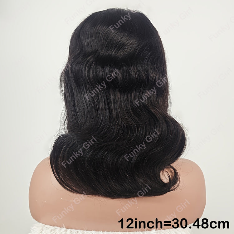 Body Wave Bob Wig 13x4 Transparent Lace Frontal Wig Brazilian Human Hair Wigs Remy Hair Body Wave Short Bob 13x4 Lace Front Wig 150% - Lena & Miles Exquisite Boutique LLC.