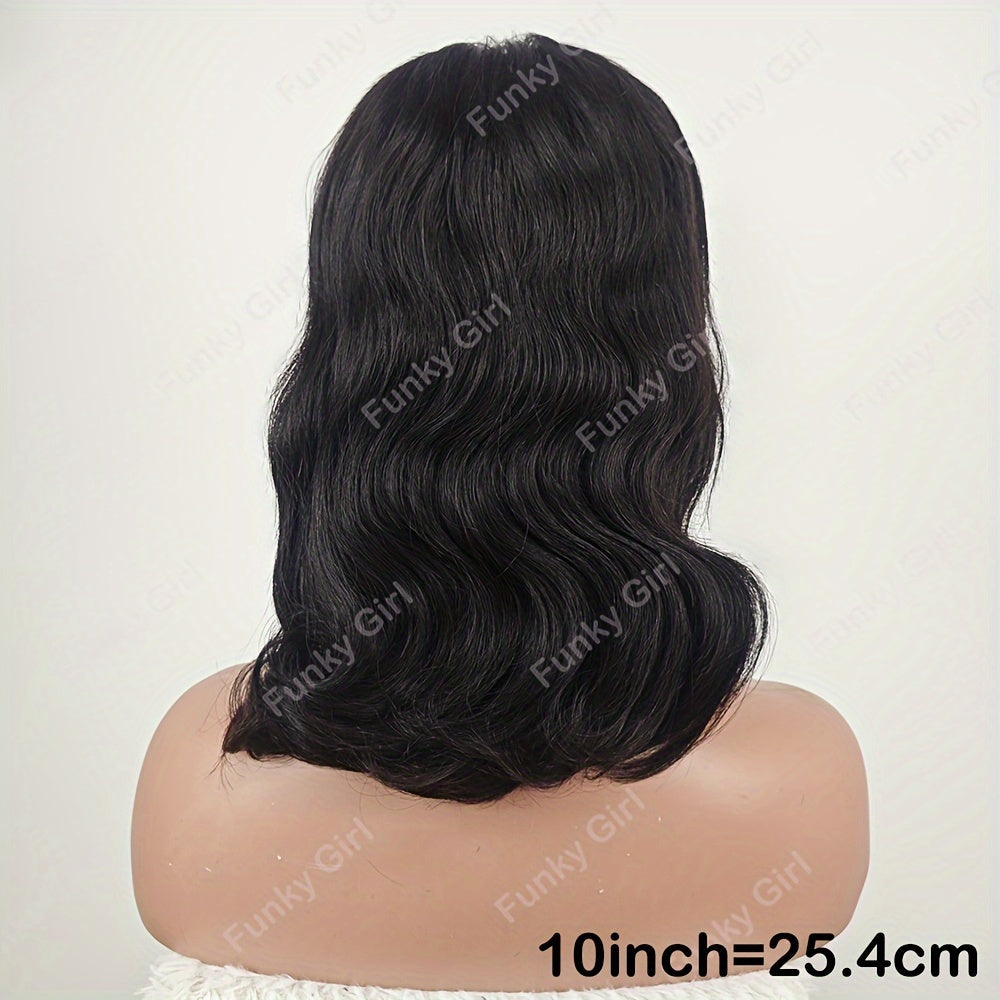 Body Wave Bob Wig 13x4 Transparent Lace Frontal Wig Brazilian Human Hair Wigs Remy Hair Body Wave Short Bob 13x4 Lace Front Wig 150% - Lena & Miles Exquisite Boutique LLC.