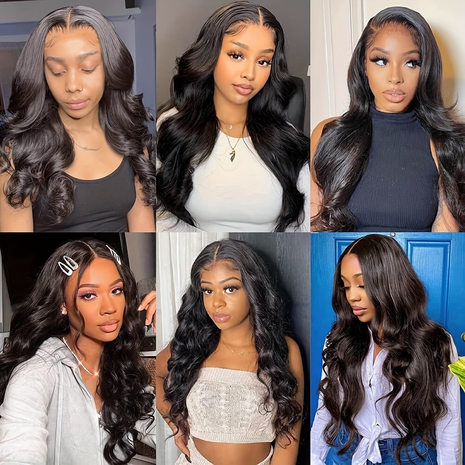 Body Wave Lace Front Human Hair Wigs 13x4 HD Lace Frontal Wigs Pre Plucked With Baby Hair Brazilian Virgin Human Hair Lace Front Wigs For Women - Lena & Miles Exquisite Boutique LLC.