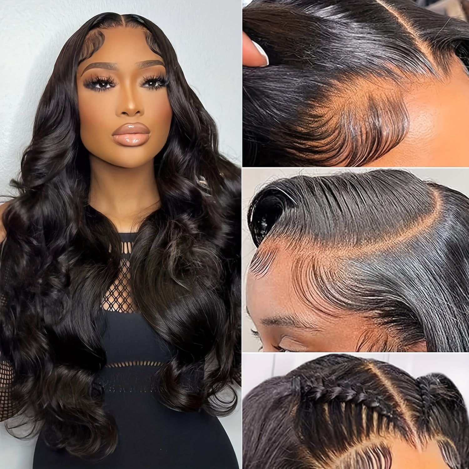 Body Wave Lace Front Human Hair Wigs 13x4 HD Lace Frontal Wigs Pre Plucked With Baby Hair Brazilian Virgin Human Hair Lace Front Wigs For Women - Lena & Miles Exquisite Boutique LLC.
