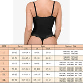 Dimmkof Lace Hem Low V Neck Thong - Lena & Miles Exquisite Boutique LLC.