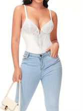 Lace Body Suits Women, Deep V-Neck - Lena & Miles Exquisite Boutique LLC.