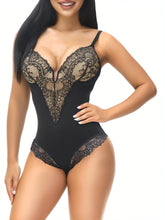 Lace Body Suits Women, Deep V-Neck Shapew - Lena & Miles Exquisite Boutique LLC.