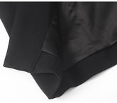 Lautaro Spring Autumn Extra Long Black Floor - Lena & Miles Exquisite Boutique LLC.