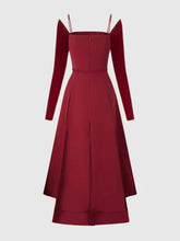 TWOTWINSTYLE Solid Slimming Split Long - Lena & Miles Exquisite Boutique LLC.