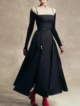 TWOTWINSTYLE Solid Slimming Split Long - Lena & Miles Exquisite Boutique LLC.