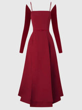 TWOTWINSTYLE Solid Slimming Split Long - Lena & Miles Exquisite Boutique LLC.