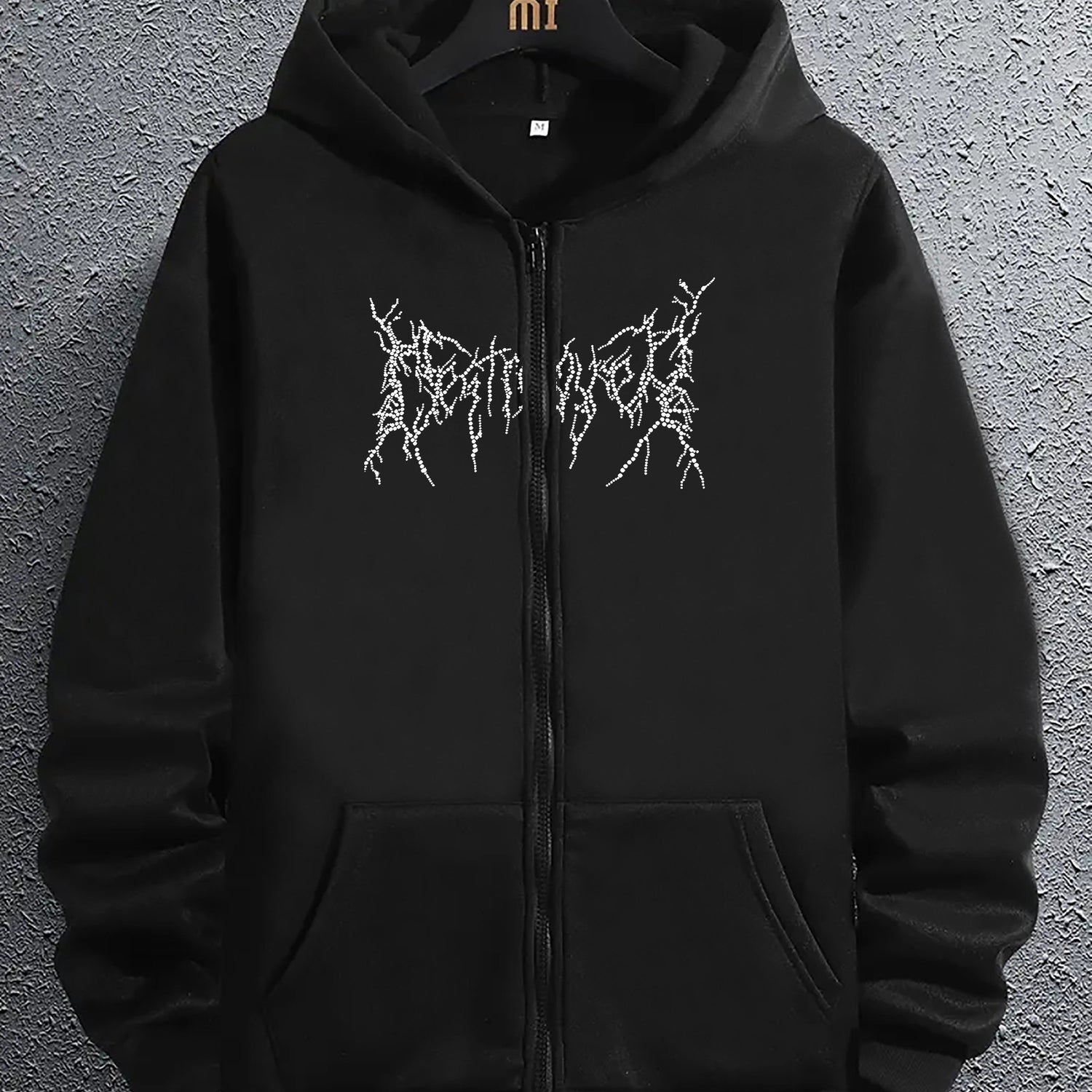 Artistic Letter Print Men&