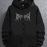 Artistic Letter Print Men&