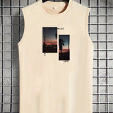 Coconut Tree Print Men&