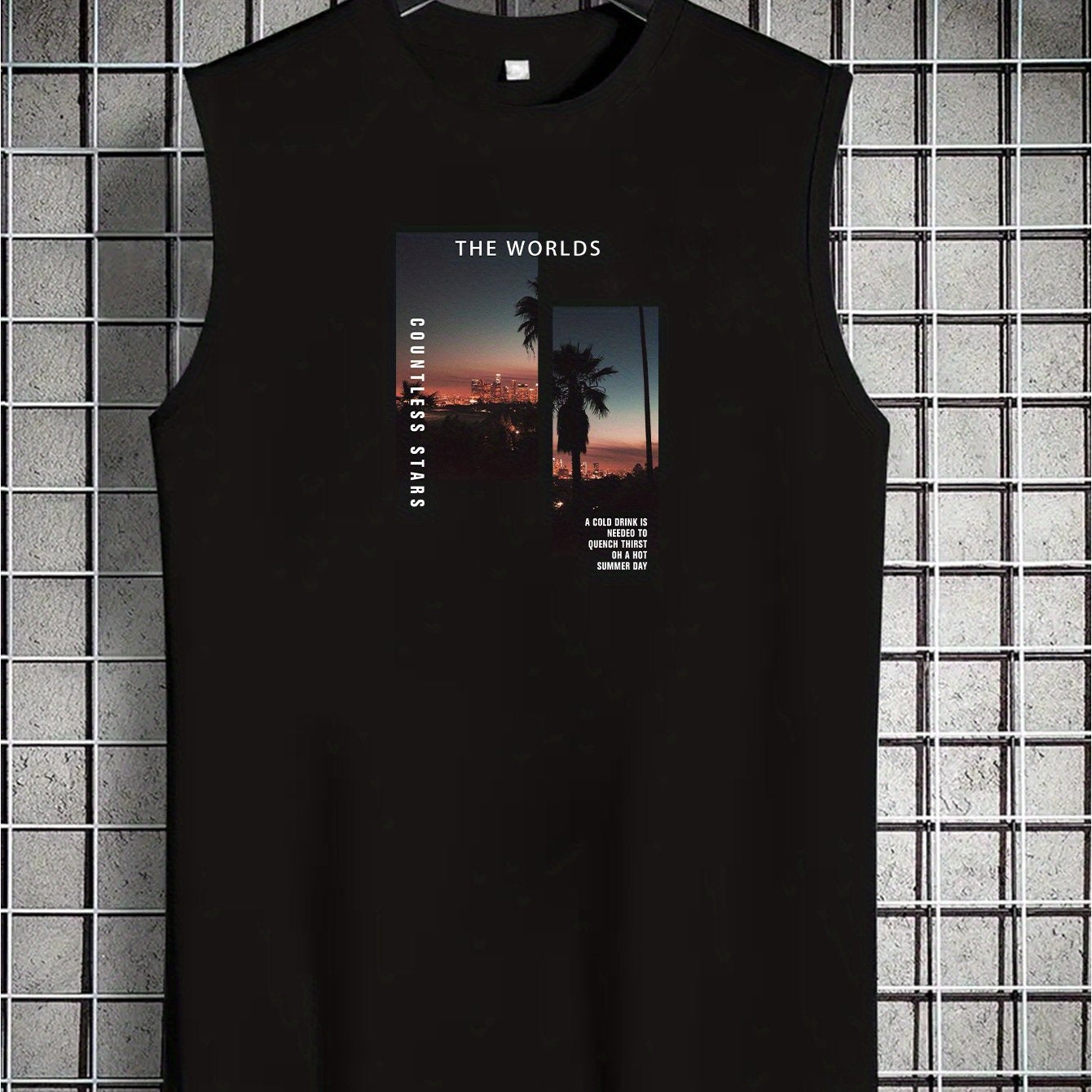 Coconut Tree Print Men&