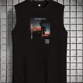 Coconut Tree Print Men&