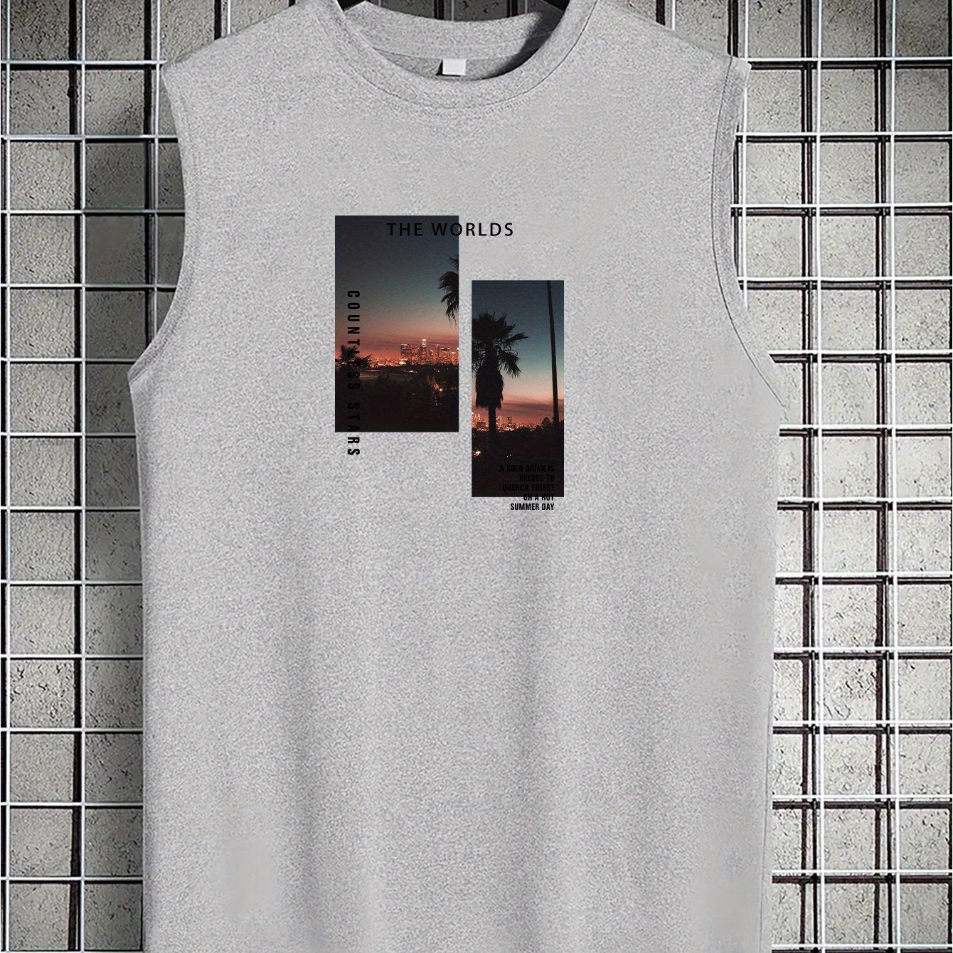 Coconut Tree Print Men&