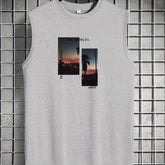 Coconut Tree Print Men&