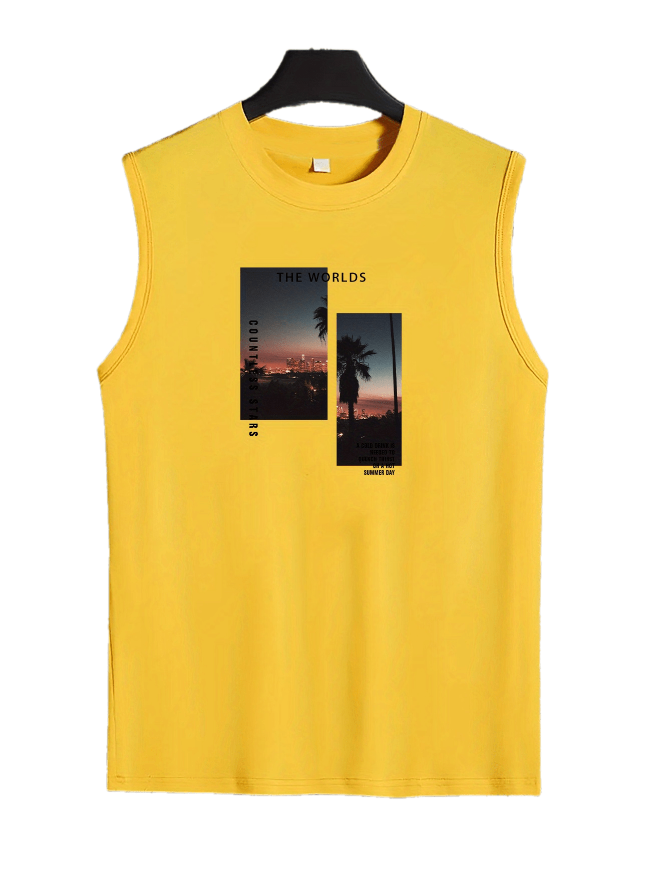 Coconut Tree Print Men&