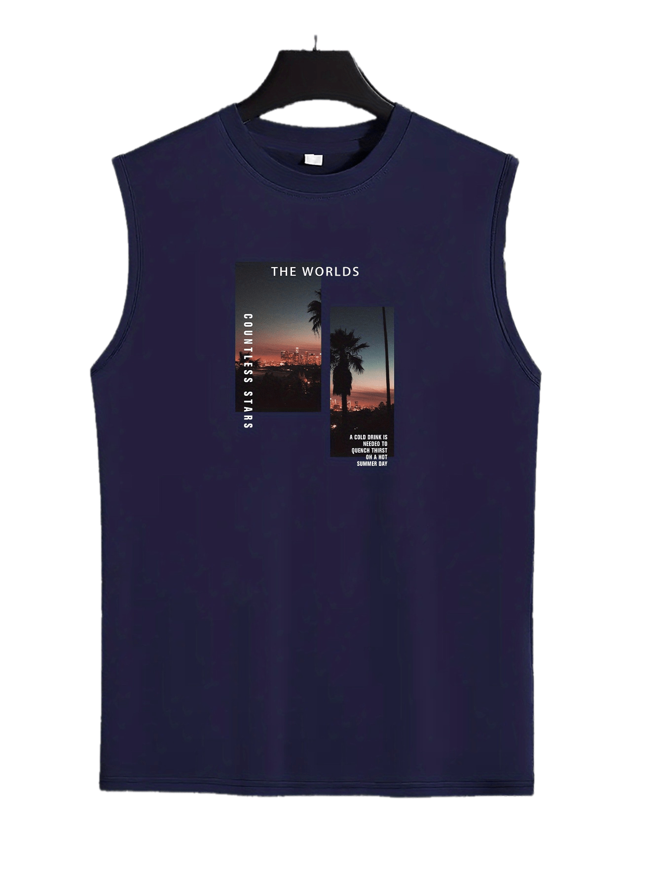 Coconut Tree Print Men&