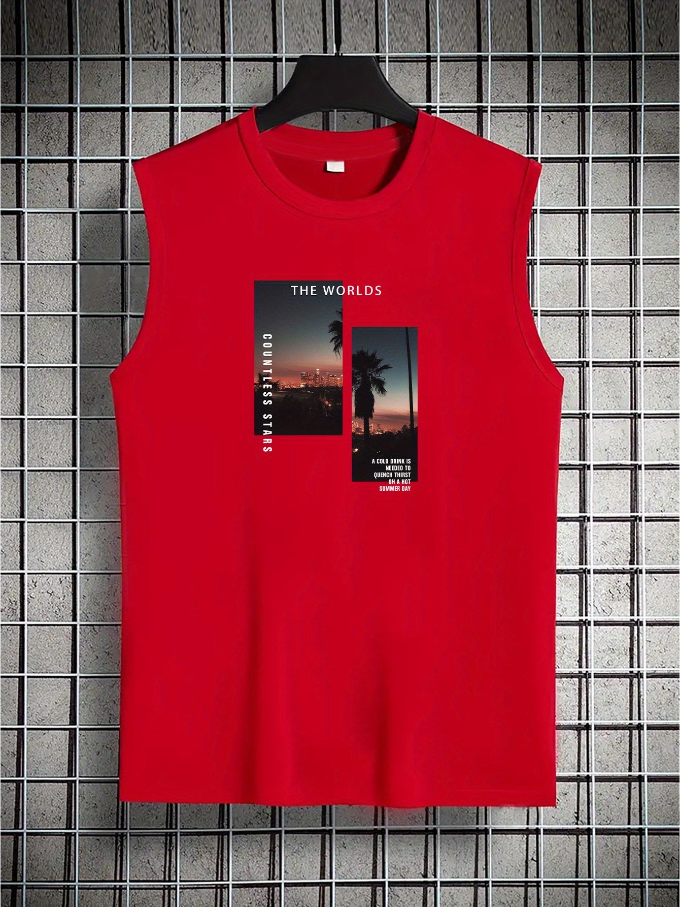 Coconut Tree Print Men&